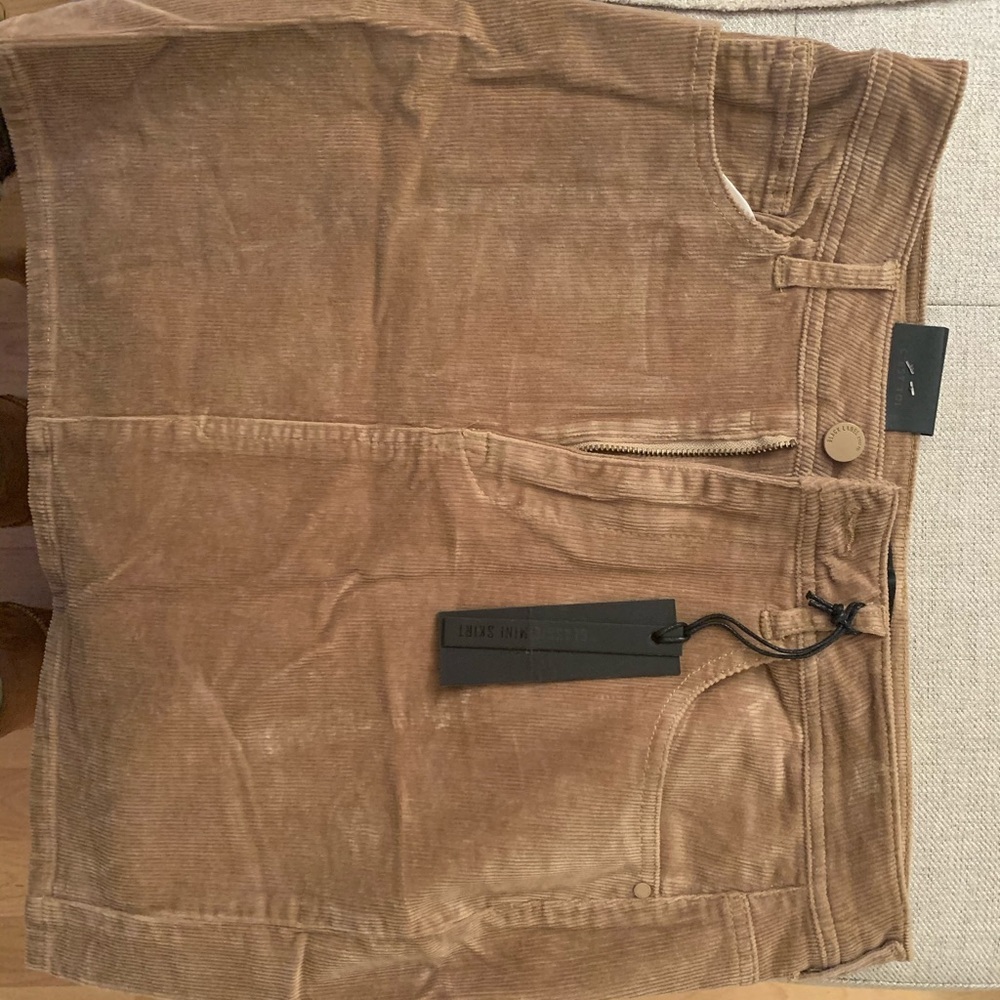 Corduroy skirt